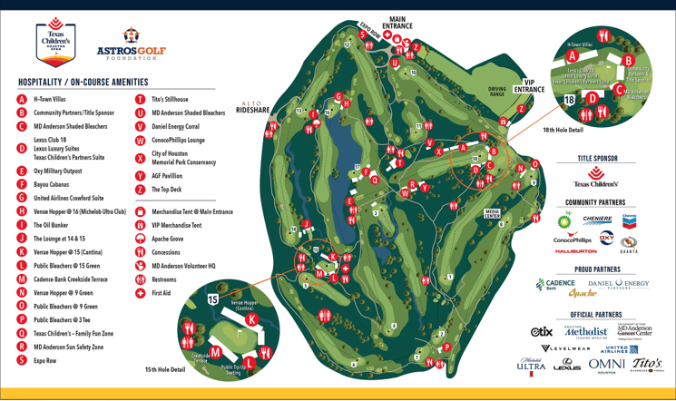 Houston Open Map